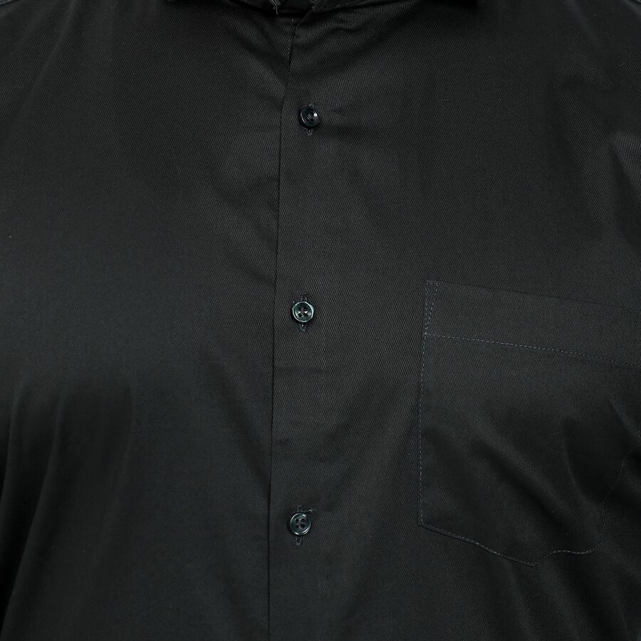 Men's Formal Shirt, गहरा हरा, large image number null