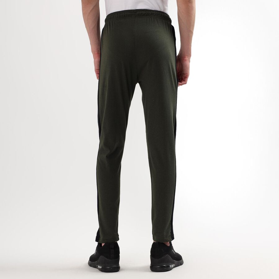 Men's Basic Track Pants, ओलिव, large image number null
