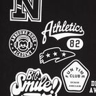 Boys' 100% Cotton Half Sleeves T-Shirt, Black, small image number null