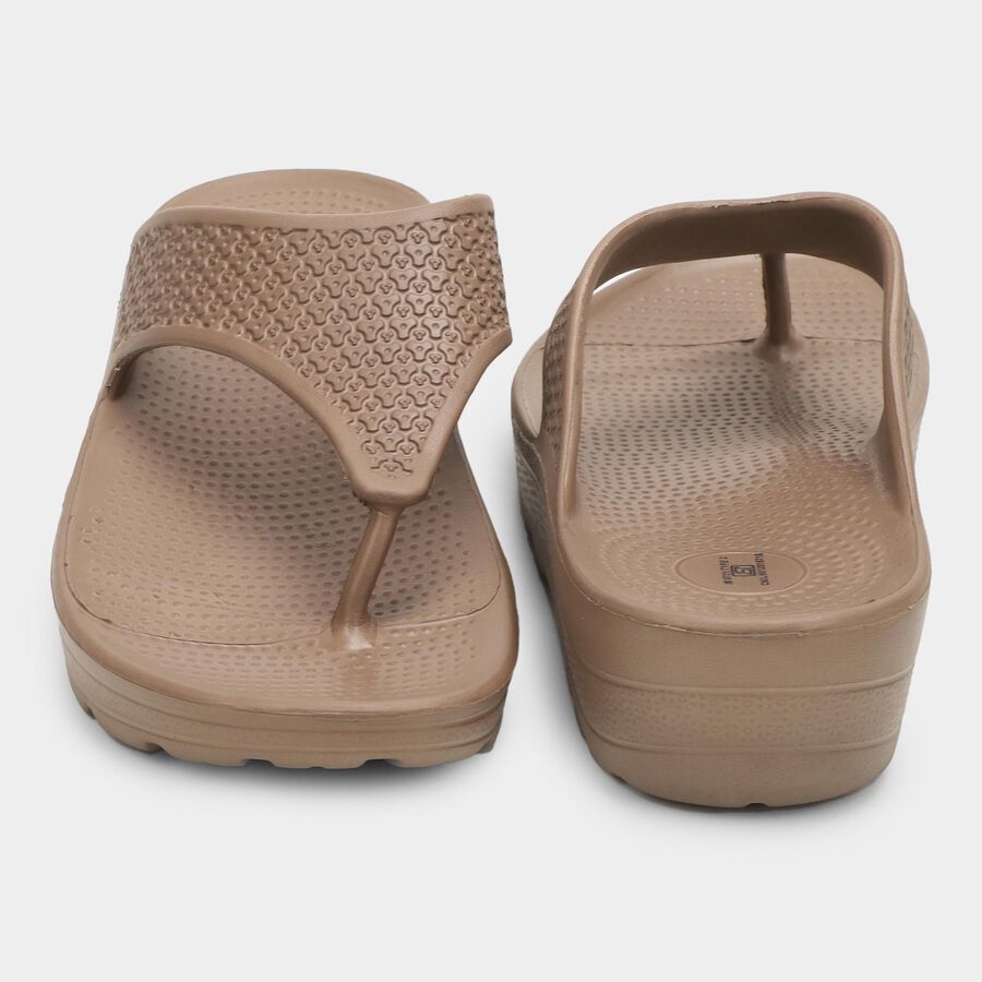 Ladies' Slipper, Brown, large image number null