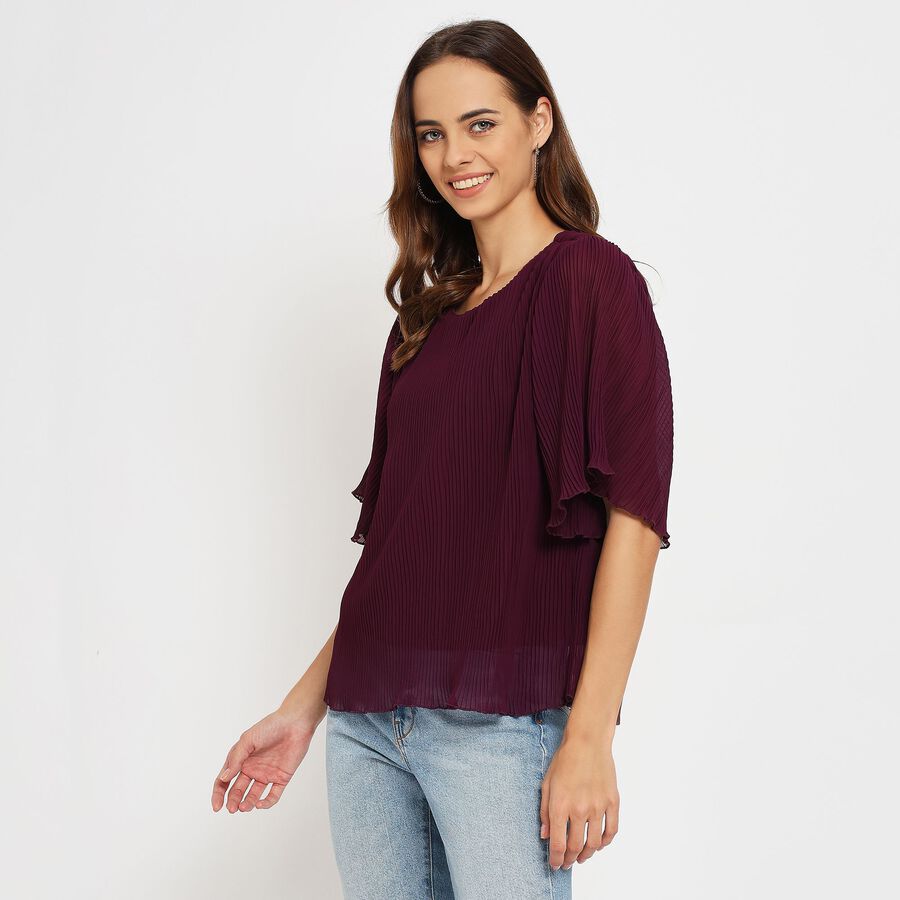Ladies' Top , बैंगनी, large image number null