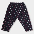 Girls' 100% Cotton Capri, Navy Blue, small