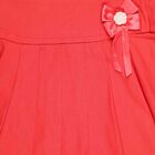 Girls Pleated Pull Ups Skirt, Red, small image number null