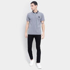 Solid Polo Shirt, Navy Blue, small image number null