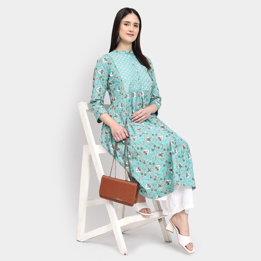 Ladies' Kurta , Light Blue, large image number null