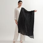 Ladies' Dupatta, Black, small image number null