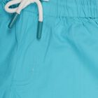 Boys' 100% Cotton Bermudas, Teal Blue, small image number null