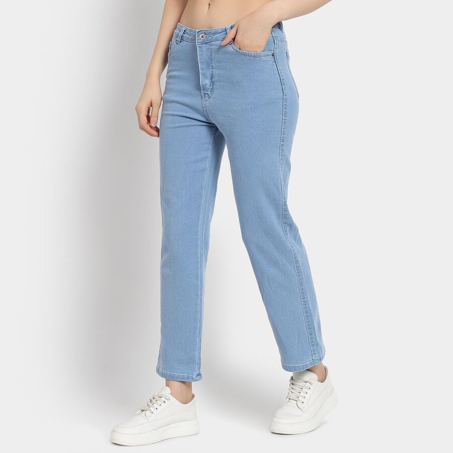Ladies' Jeans, आइस ब्लू, large image number null
