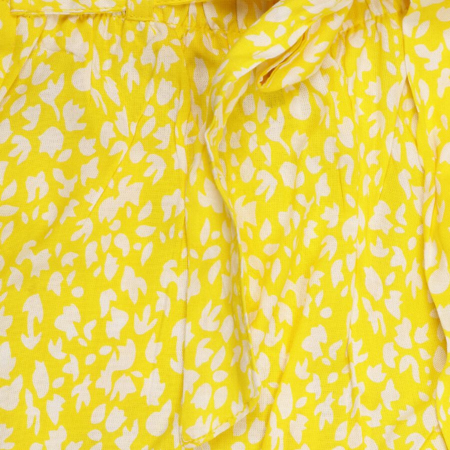 Girls' Capris , Yellow, large image number null