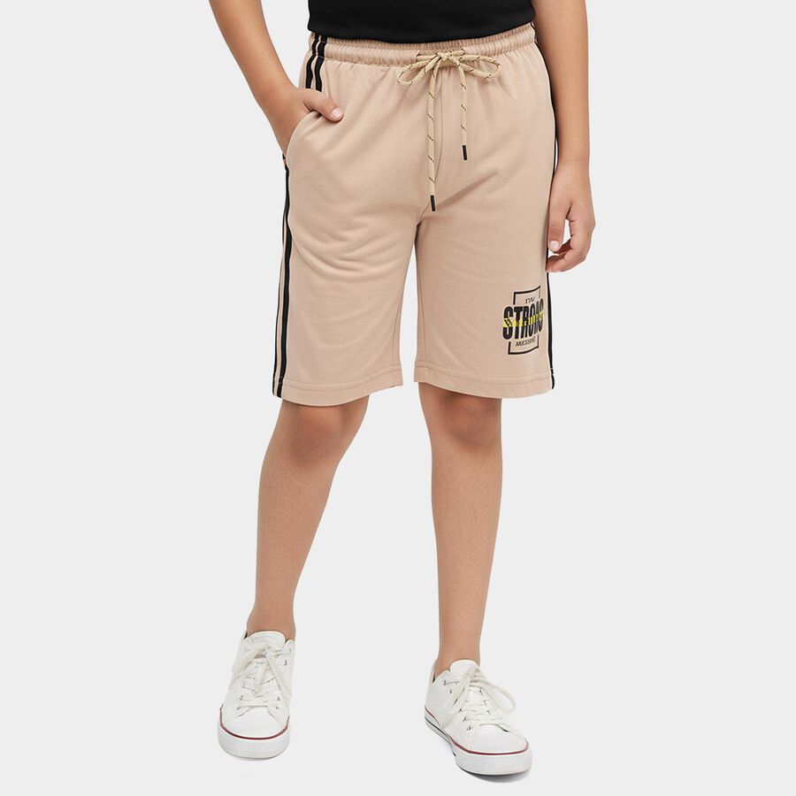 Boys' Bermuda, गहरा पीला, large