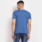 Cotton Round Neck T-Shirt, Royal Blue, small image number null