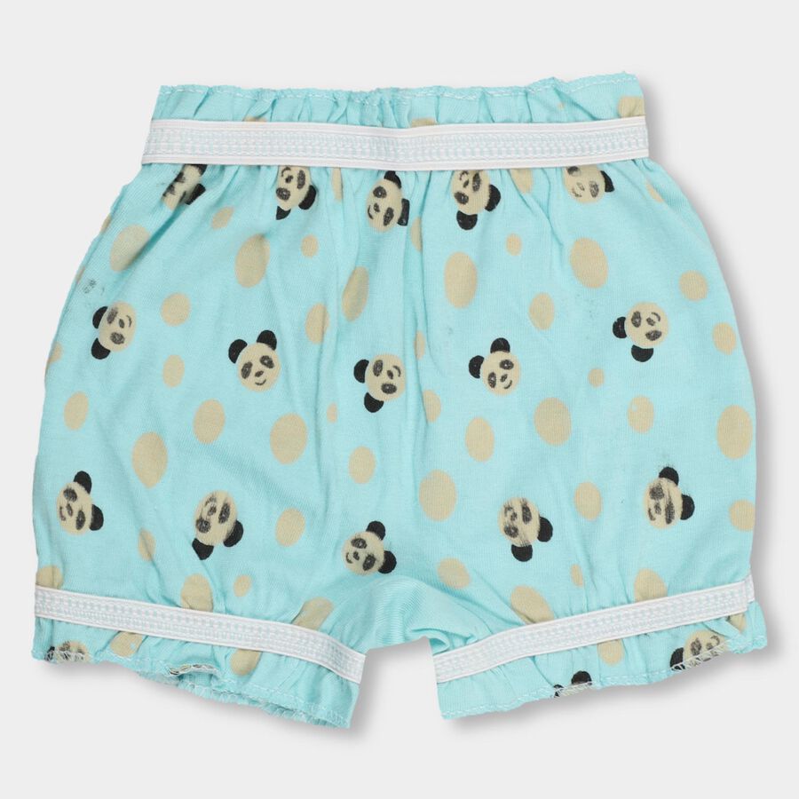 Infants' 100% Cotton Bloomer , Aqua, large