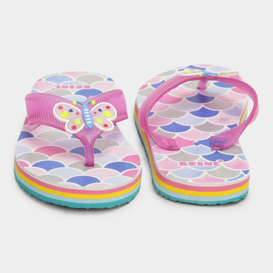 Kids' Slippers, Pink, large image number null