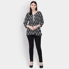 Ladies' Kurti, काला, small image number null