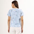 Ladies' 100% Cotton Round Neck T-Shirt , Blue, small image number null