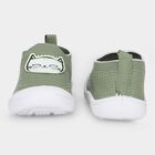 Boys' Green Slip-On Casual Sneakers, हरा, small