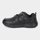 Boys' Black Velcro Sneakers, Black, small
