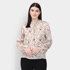Ladies' Top , भूरा, small