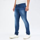 Men's Slim Fit Jeans, Dark Blue, small