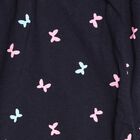 Girls' Pull Ups Capri, Navy Blue, small image number null