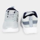 Boys Grey Lace-Up Sneakers, Grey, small