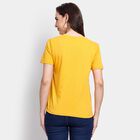 Ladies' Round Neck T-Shirt, Mustard, small image number null