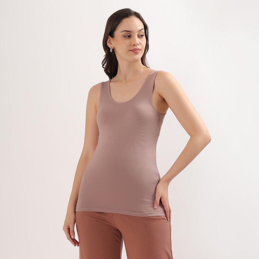 Ladies' Slips, Brown, large image number null