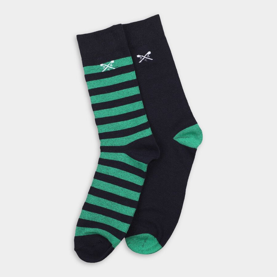 Men's Socks (Pack of 2), Light Green, large