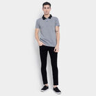 Solid Polo Shirt, Melange Mid Grey, small image number null