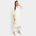 Ladies' Kurta Pyjama Set, Off White, small image number null