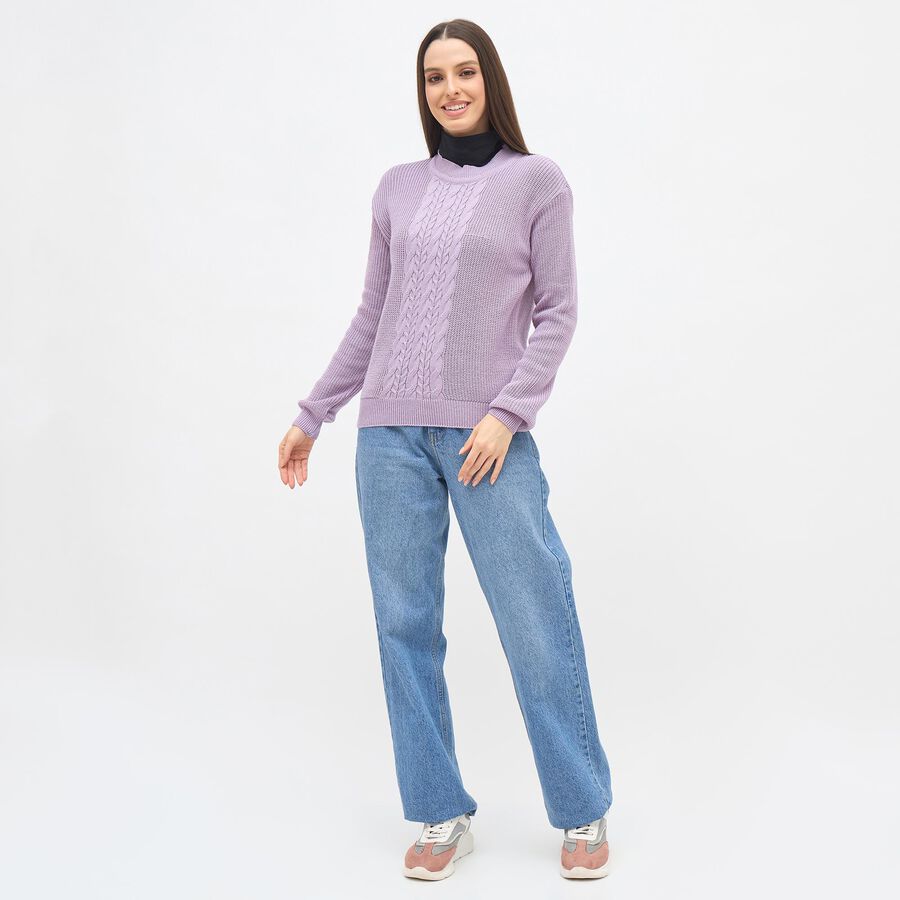 Ladies' Pullover, लाइलेक, large image number null