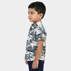 Boys' Casual Shirt, White, small