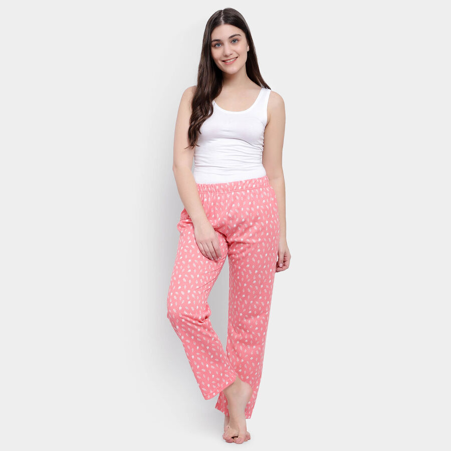 All Over Print Full Length Pyjama, मूँगा (कोरल), large image number null