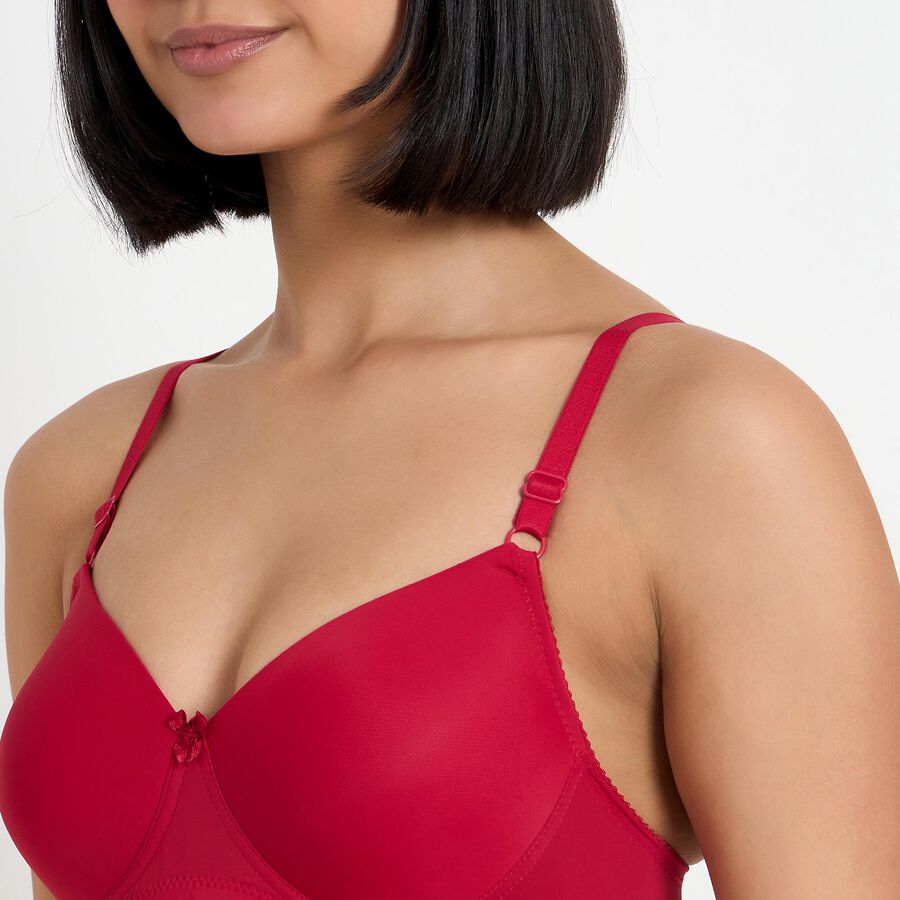 Ladies' Bra, Red, large image number null