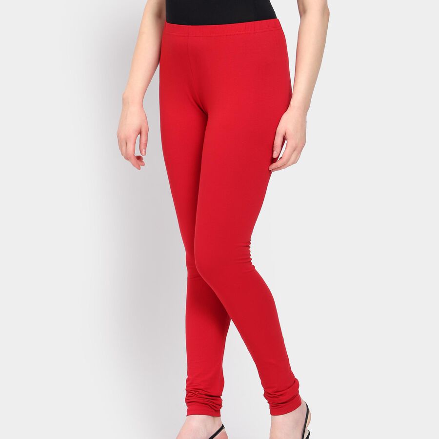 Ladies' Churidar, Red, large image number null