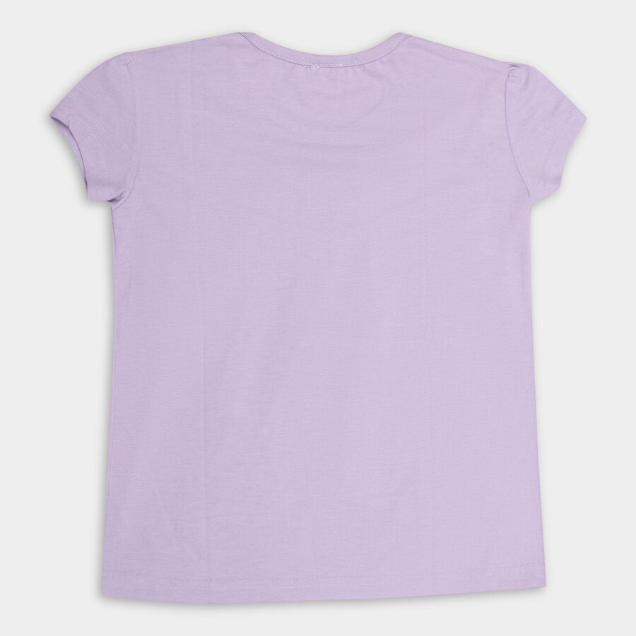 Girls' T-Shirt , Lilac, large image number null