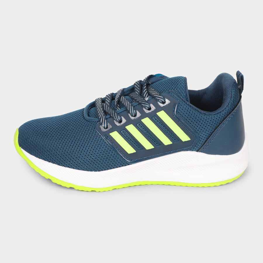 Kids' Sports Shoes, Teal Blue, large image number null