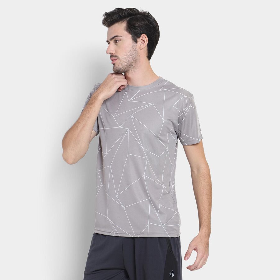 Men's Drifit T-Shirt, हल्का ग्रे, large image number null