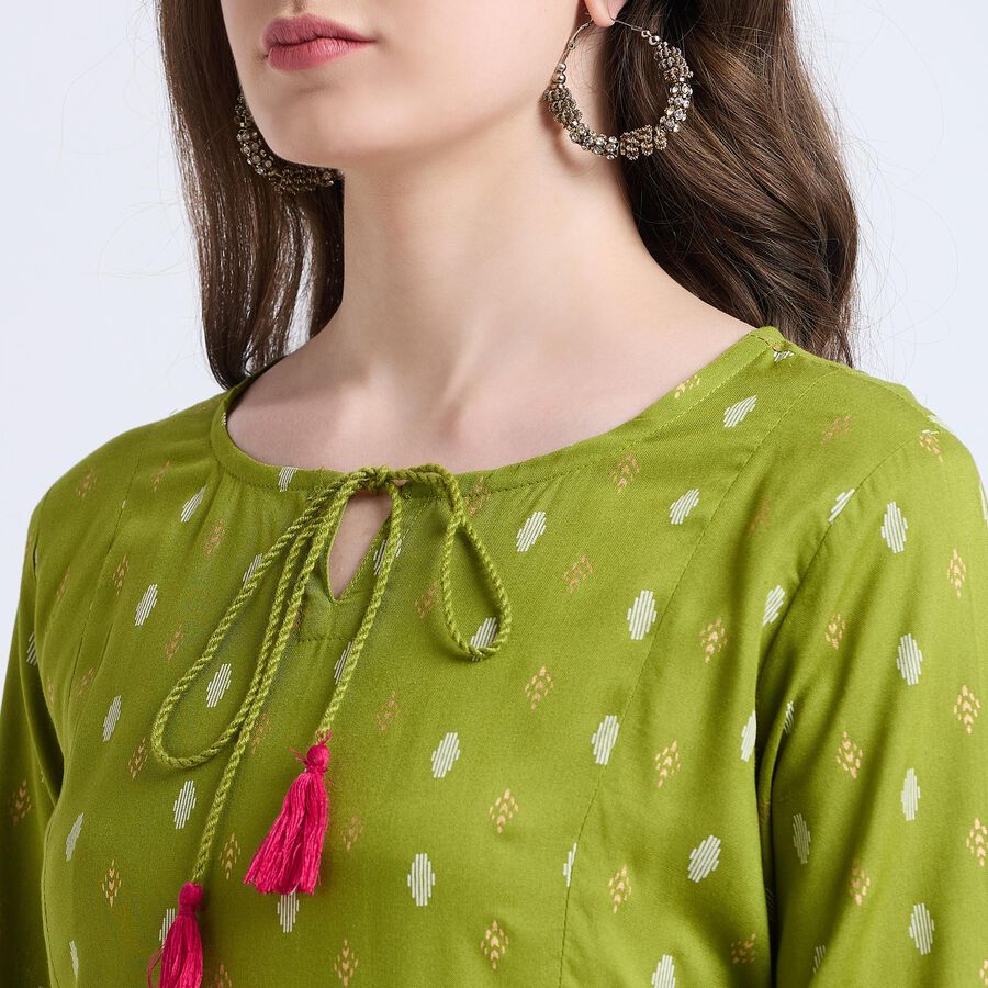 Ladies' Kurta , ओलिव, large image number null