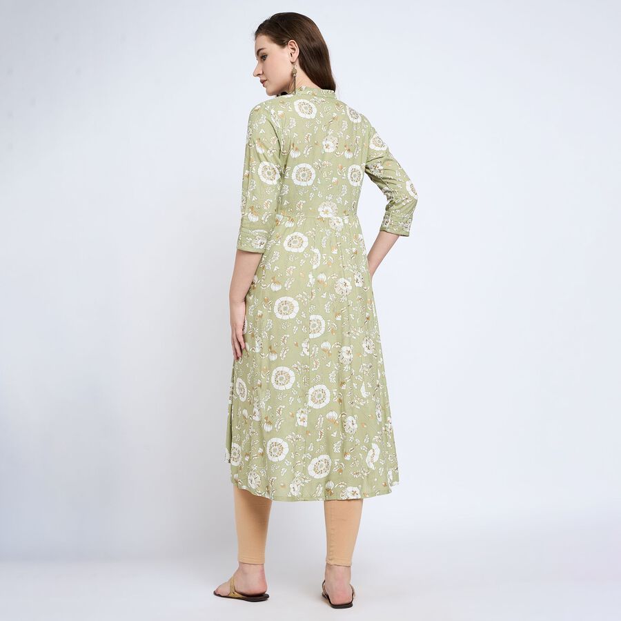 Ladies' Kurta, Light Green, large image number null