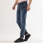 Men's Stonewashed Blue Slim Fit Jeans&nbsp;, Dark Grey, small