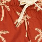 Boys' Rust Red Cross Pocket Bermuda Shorts, Rust, small image number null