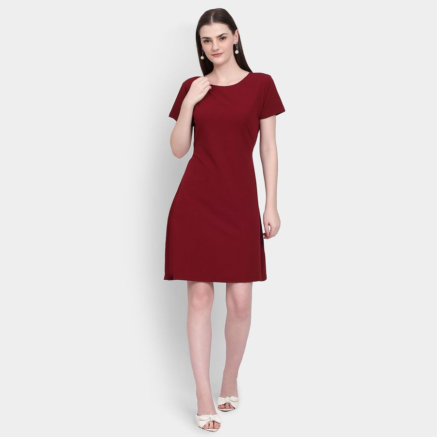 Ladies' Dress, Wine, large image number null