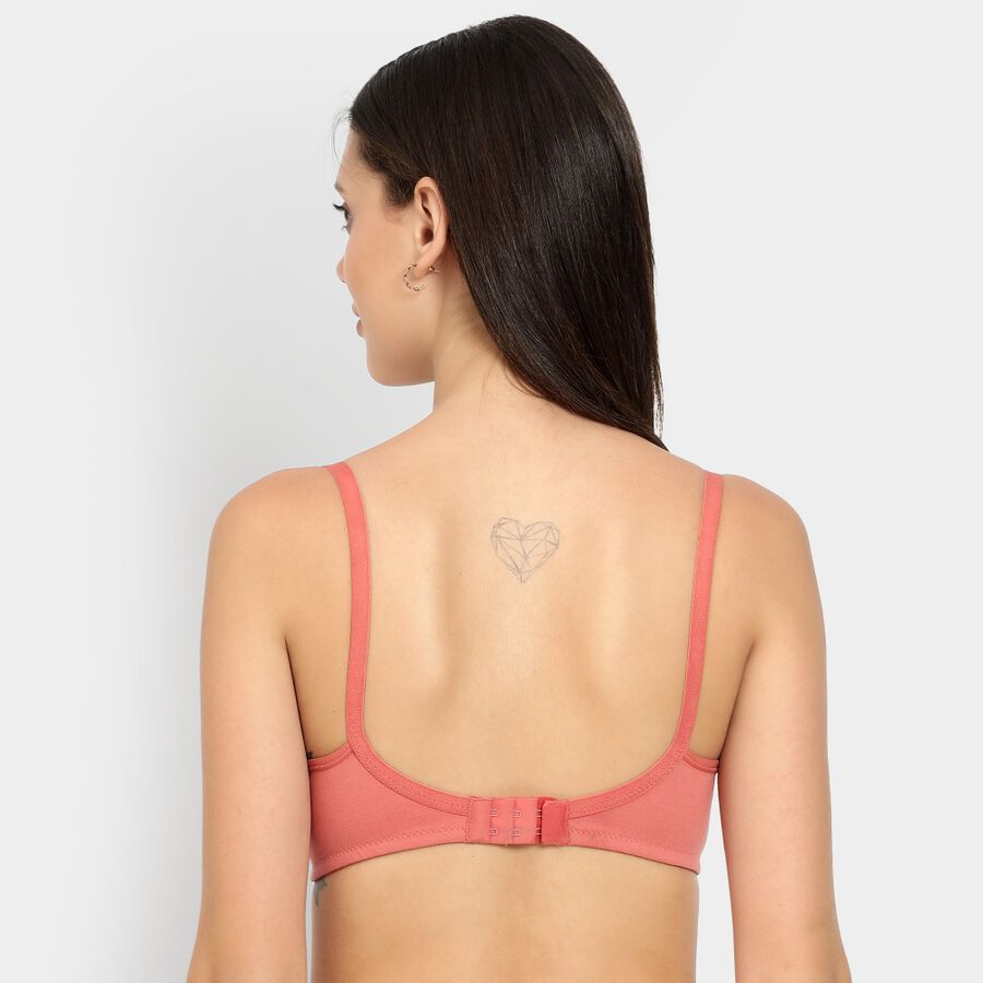 Ladies' Non-Padded Bra, Pink, large image number null