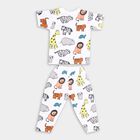 Infants' Cotton Suit Night, White, small image number null