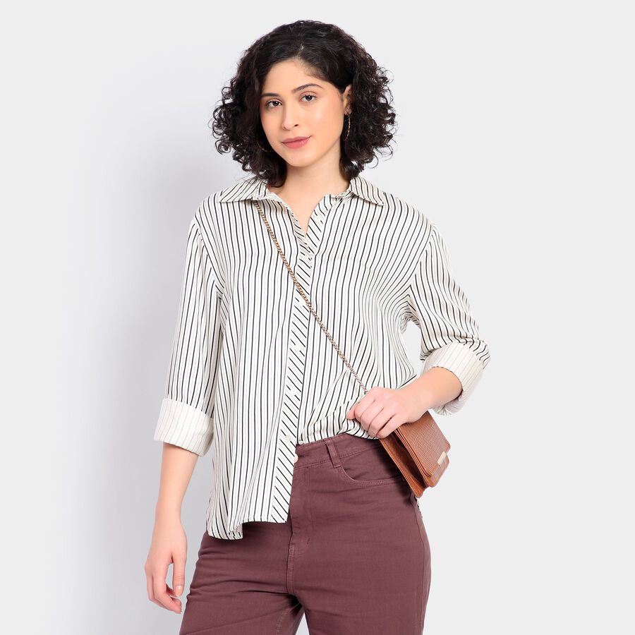 Ladies' Shirt, Off White, large image number null