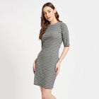 Stripes Dress, Olive, small image number null
