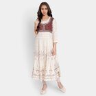 Ladies' Kurta, ऑफ व्हाइट, small image number null