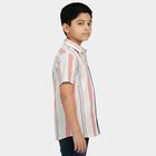 Boys' Casual Shirt, सफ़ेद, small