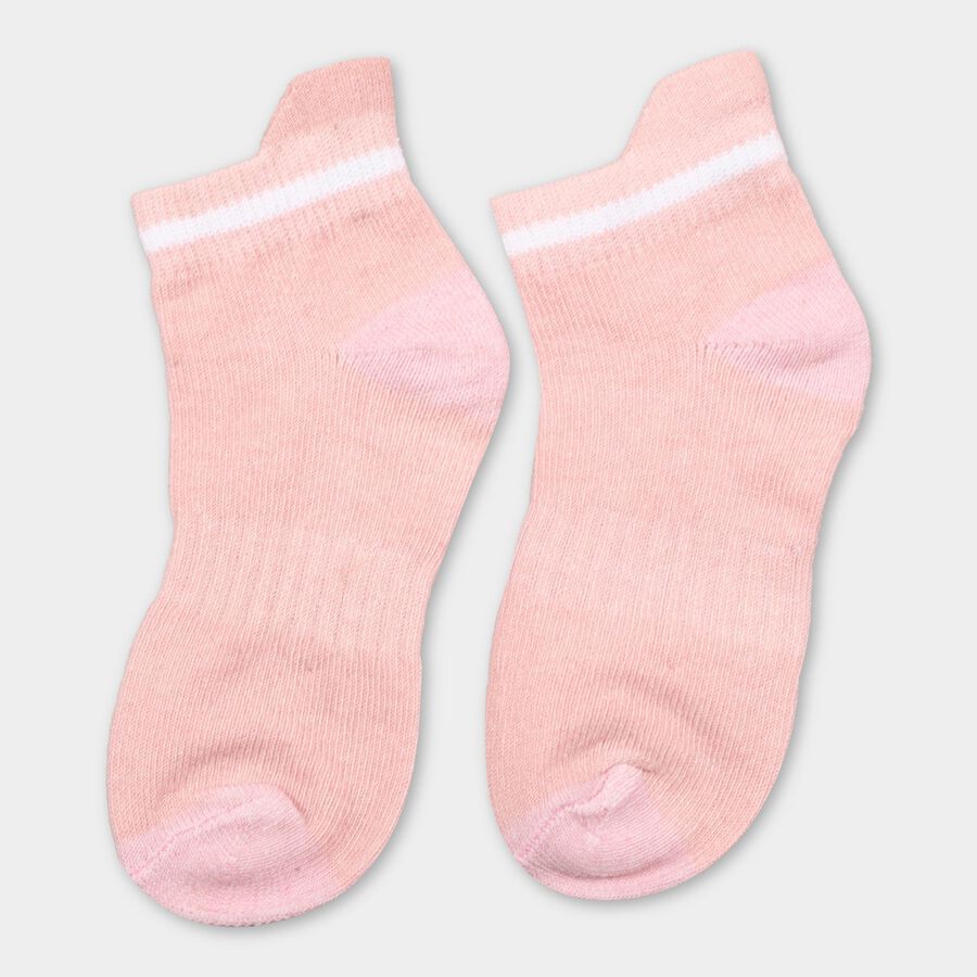 Girl's Socks , हल्का गुलाबी, large image number null